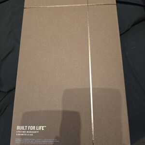 Brown Box with Gold Accent